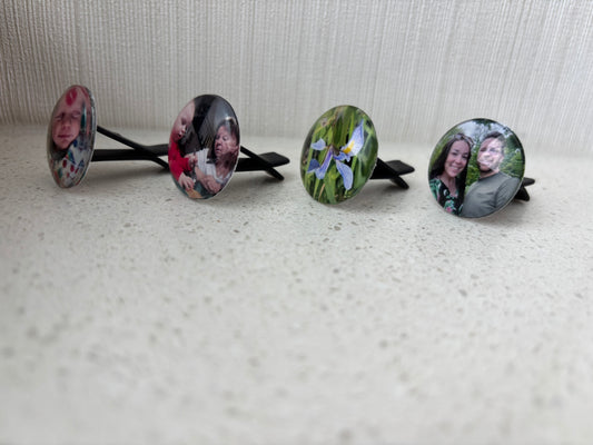 Custom Photo Car Vent Clips (Set of 4)