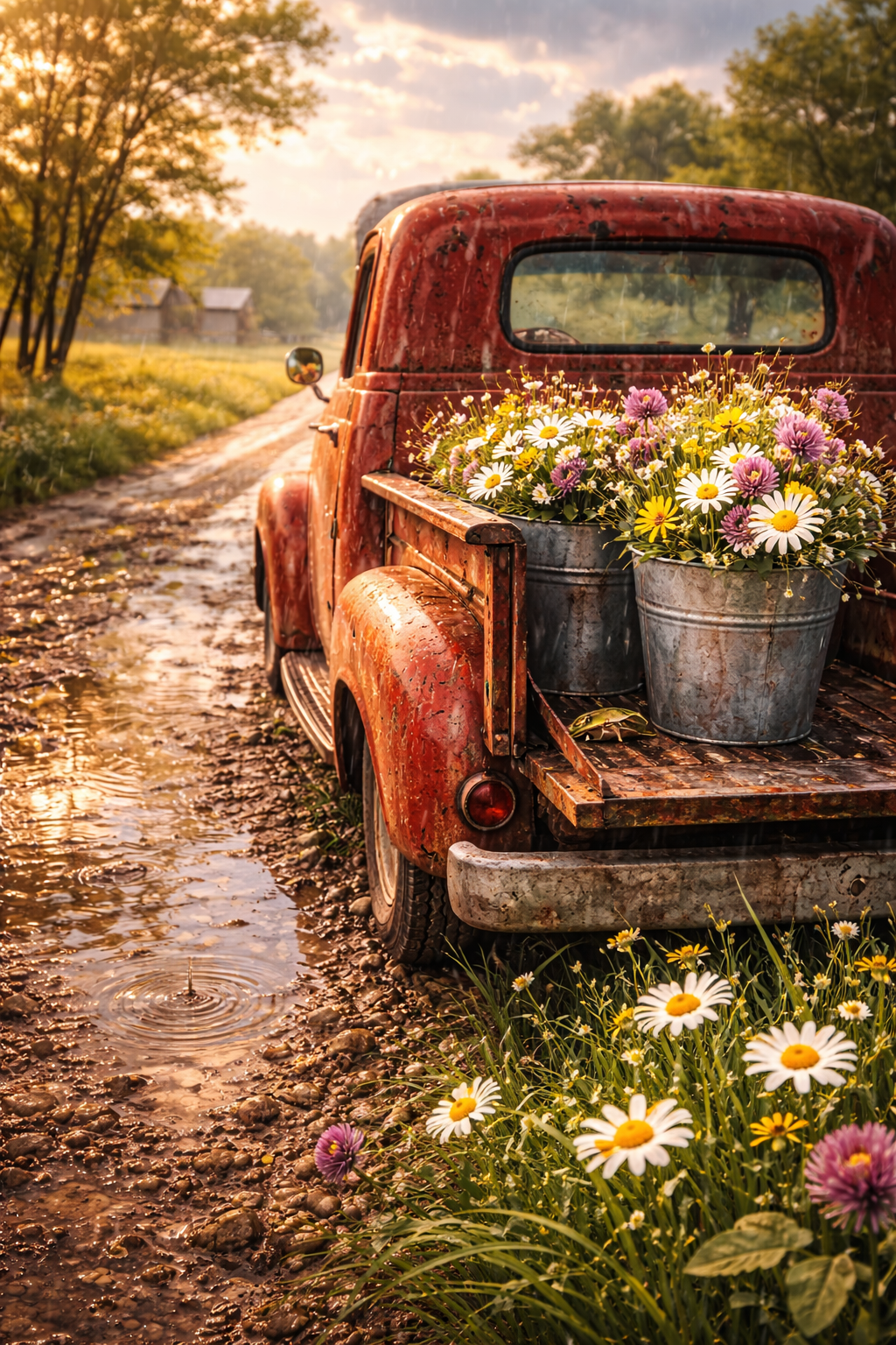 Backroad Blooms Magnet Collection